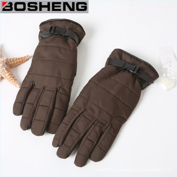 Оптовая мода теплые хлопчатобумажные перчатки с зимой